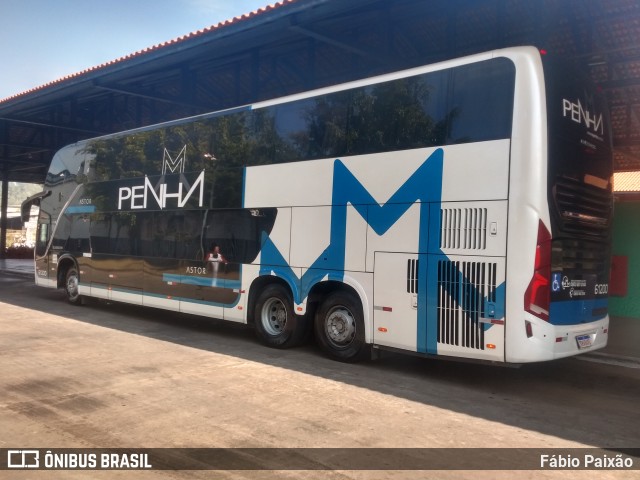 Empresa de Ônibus Nossa Senhora da Penha 61200 na cidade de Embu das Artes, São Paulo, Brasil, por Fábio Paixão. ID da foto: 11206048.