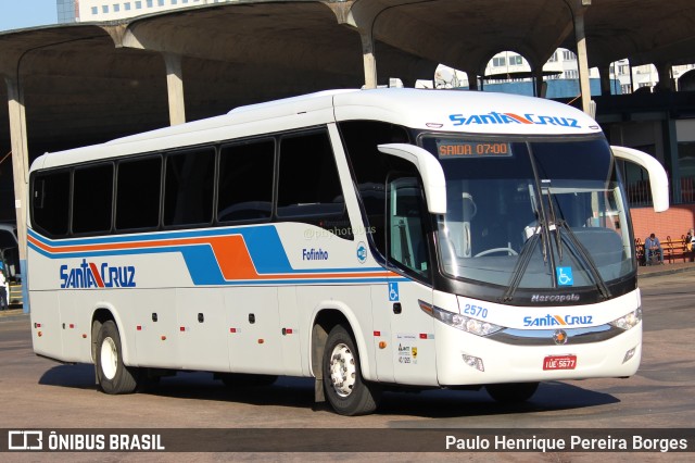 VUSC - Viação União Santa Cruz 2570 na cidade de Porto Alegre, Rio Grande do Sul, Brasil, por Paulo Henrique Pereira Borges. Número da foto: #11207670.