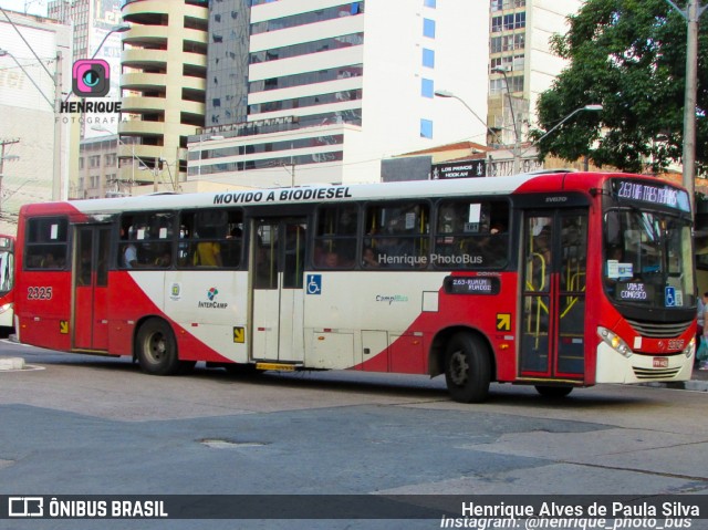 Expresso CampiBus 2325 na cidade de Campinas, São Paulo, Brasil, por Henrique Alves de Paula Silva. ID da foto: 11207105.