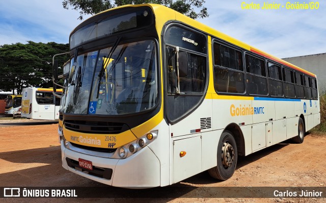 HP Transportes Coletivos 20476 na cidade de Goiânia, Goiás, Brasil, por Carlos Júnior. Número da foto: #11207879.