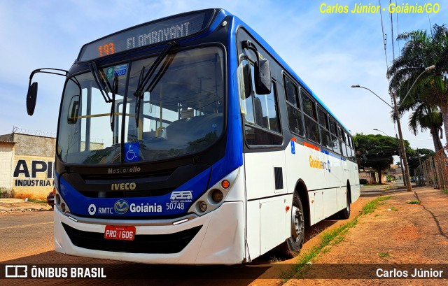 Rápido Araguaia 50748 na cidade de Goiânia, Goiás, Brasil, por Carlos Júnior. ID da foto: 11207914.