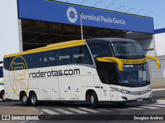 RodeRotas - Rotas de Viação do Triângulo 2210 na cidade de Goiânia, Goiás, Brasil, por Douglas Andrez. ID da foto: 11206799.