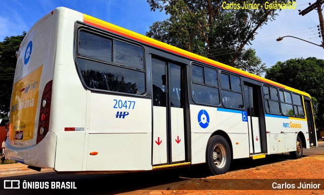 HP Transportes Coletivos 20477 na cidade de Goiânia, Goiás, Brasil, por Carlos Júnior. Número da foto: #11207888.