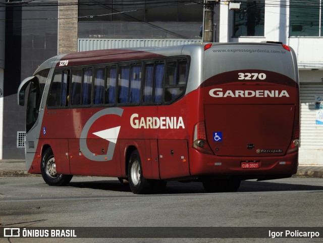 Expresso Gardenia 3270 na cidade de Divinópolis, Minas Gerais, Brasil, por Igor Policarpo. Número da foto: #11206882.
