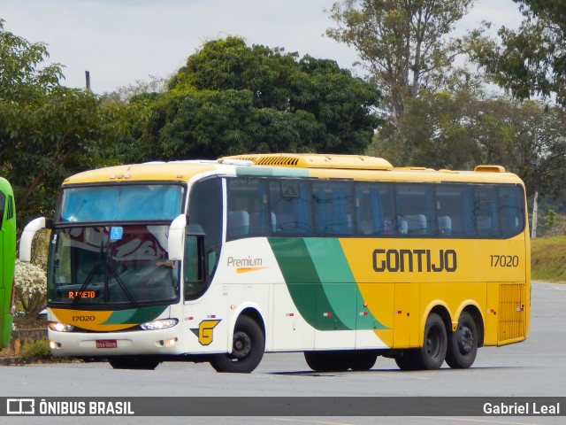 Empresa Gontijo de Transportes 17020 na cidade de Formiga, Minas Gerais, Brasil, por Gabriel Leal. Número da foto: #11208048.