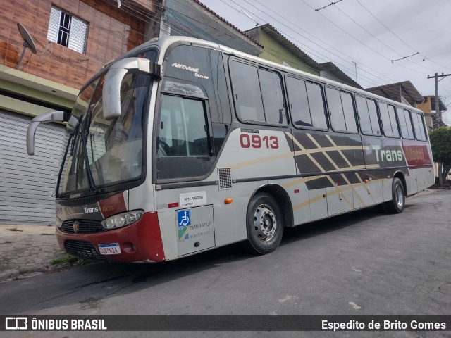 Trans Netti 0913 na cidade de Franco da Rocha, São Paulo, Brasil, por Espedito de Brito Gomes. Número da foto: #11205930.