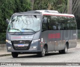 Transportes Única Petrópolis RJ 163.005 na cidade de Petrópolis, Rio de Janeiro, Brasil, por Diego Oliveira. Número da foto: #:id.