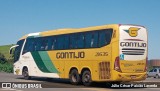 Empresa Gontijo de Transportes 21635 na cidade de Leopoldina, Minas Gerais, Brasil, por Júlio César Paixão Lacerda. Número da foto: #11205167.
