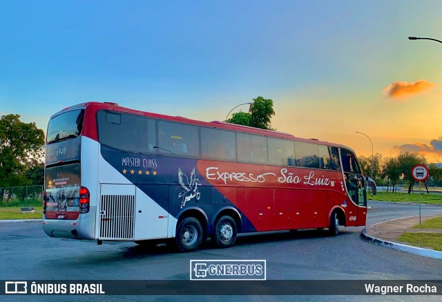 Expresso São Luiz 6940 na cidade de Brasília, Distrito Federal, Brasil, por Wagner Rocha. Número da foto: #11211871.