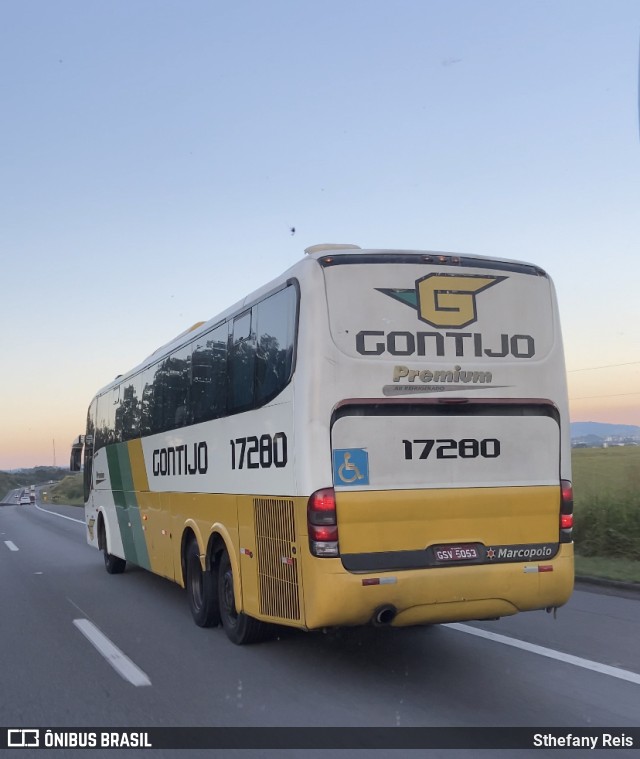 Empresa Gontijo de Transportes 17280 na cidade de São Paulo, São Paulo, Brasil, por Sthefany Reis. Número da foto: #11208779.