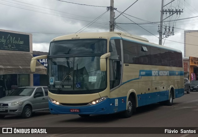 Viação Novo Horizonte 1032011 na cidade de Barra da Estiva, Bahia, Brasil, por Flávio  Santos. ID da foto: 11209770.