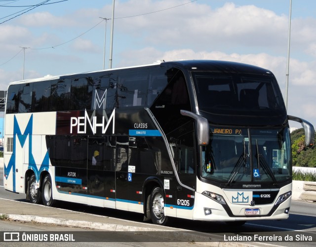 Empresa de Ônibus Nossa Senhora da Penha 61205 na cidade de São Paulo, São Paulo, Brasil, por Luciano Ferreira da Silva. ID da foto: 11211314.