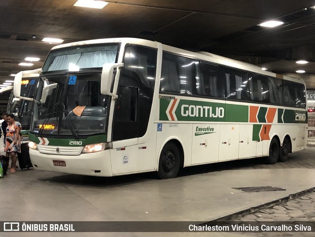Empresa Gontijo de Transportes 21110 na cidade de Belo Horizonte, Minas Gerais, Brasil, por Charlestom Vinicius Carvalho Silva. Número da foto: #11209680.