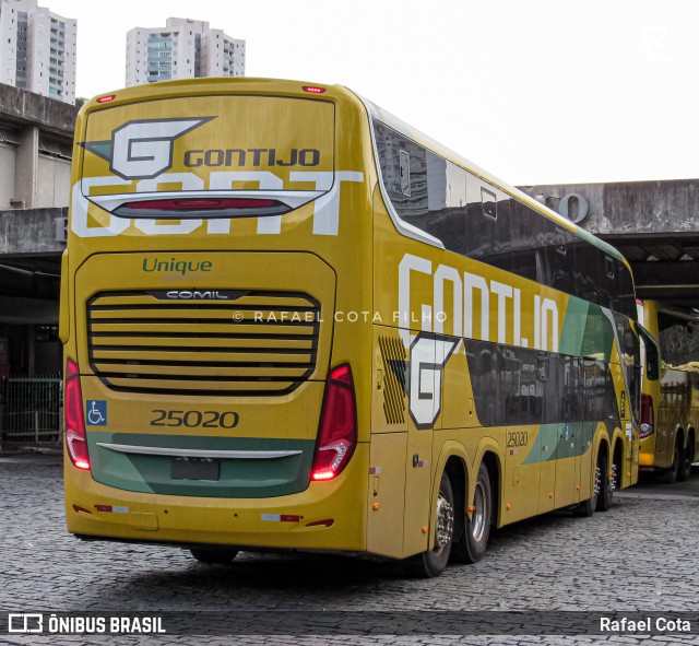 Empresa Gontijo de Transportes 25020 na cidade de Belo Horizonte, Minas Gerais, Brasil, por Rafael Cota. Número da foto: #11211606.