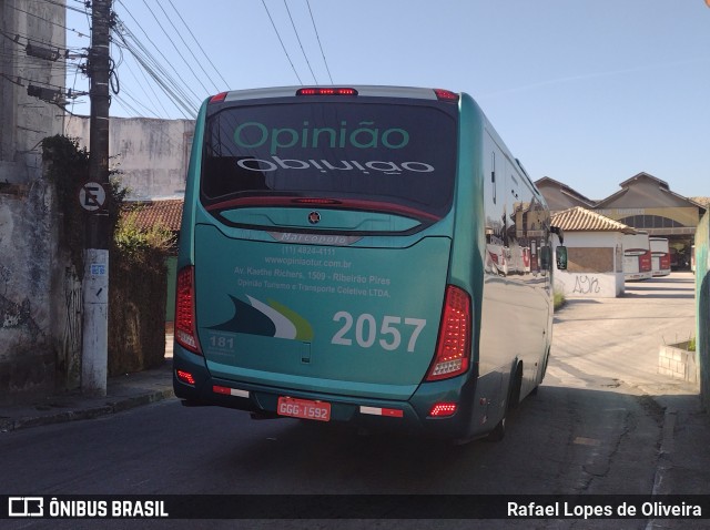 Opinião Turismo e Transporte Coletivo 2057 na cidade de Ribeirão Pires, São Paulo, Brasil, por Rafael Lopes de Oliveira. Número da foto: #11209946.