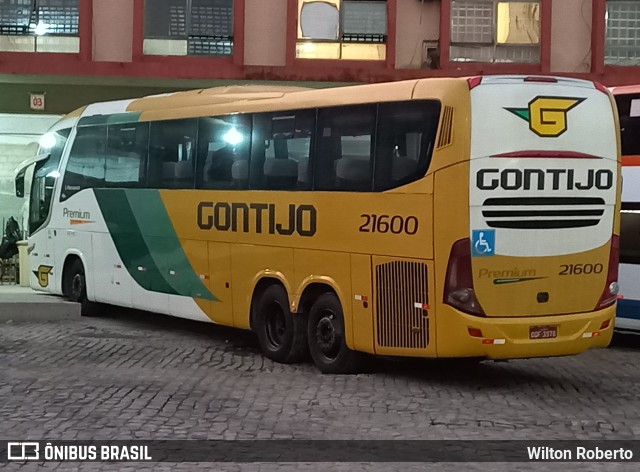 Empresa Gontijo de Transportes 21600 na cidade de Governador Valadares, Minas Gerais, Brasil, por Wilton Roberto. Número da foto: #11211257.