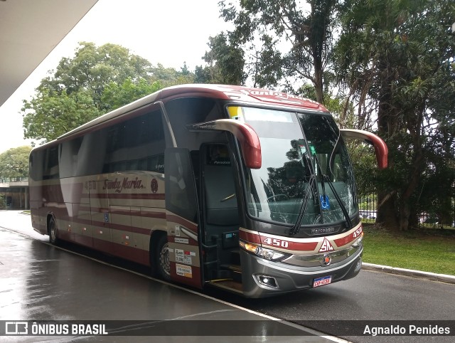 Santa Maria Fretamento e Turismo > Transportes Santa Maria(SP) 450 na cidade de São Paulo, São Paulo, Brasil, por Agnaldo Penides. Número da foto: #11211963.