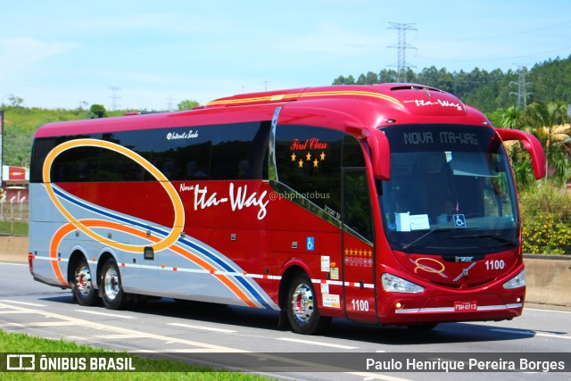 Nova Ita-Wag Transportes 1100 na cidade de Aparecida, São Paulo, Brasil, por Paulo Henrique Pereira Borges. ID da foto: 11210978.