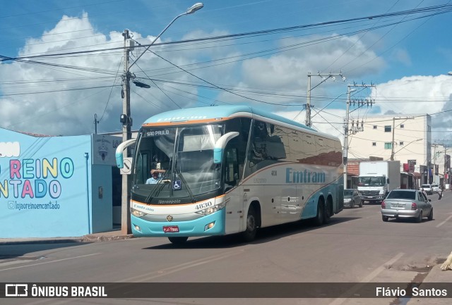 Emtram 4830 na cidade de Barra da Estiva, Bahia, Brasil, por Flávio  Santos. Número da foto: #11209822.