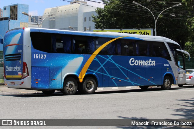 Viação Cometa 15127 na cidade de São Paulo, São Paulo, Brasil, por Moaccir  Francisco Barboza. ID da foto: 11209870.