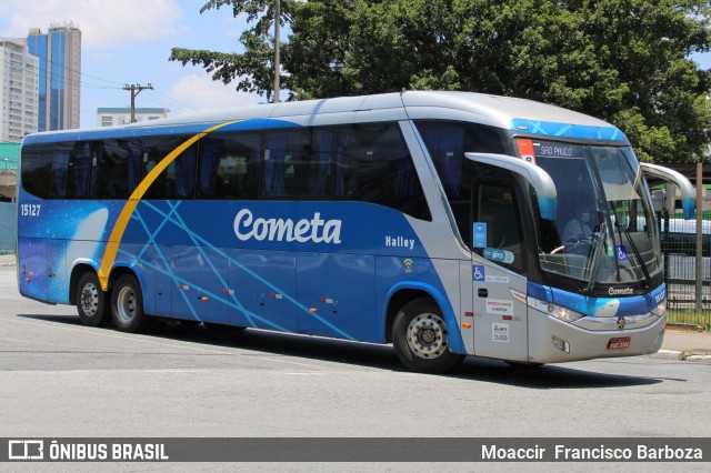 Viação Cometa 15127 na cidade de São Paulo, São Paulo, Brasil, por Moaccir  Francisco Barboza. Número da foto: #11209864.