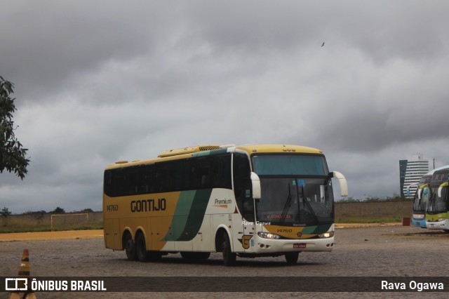 Empresa Gontijo de Transportes 14760 na cidade de Vitória da Conquista, Bahia, Brasil, por Rava Ogawa. ID da foto: 11209475.