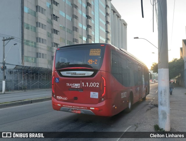 Auto Lotação Ingá 1.1.002 na cidade de Niterói, Rio de Janeiro, Brasil, por Cleiton Linhares. ID da foto: 11211899.