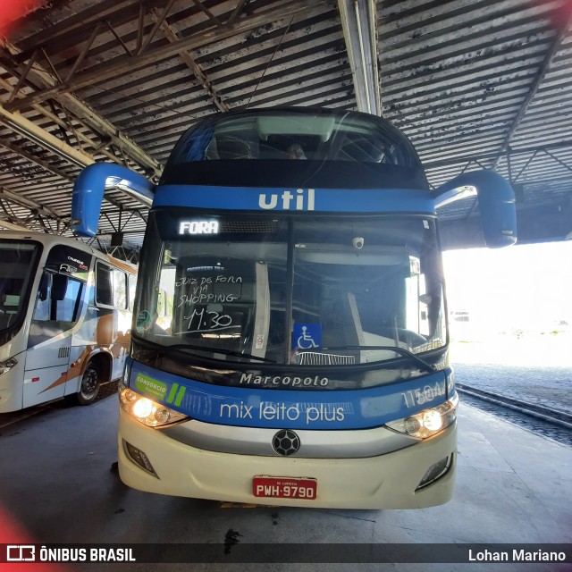 UTIL - União Transporte Interestadual de Luxo 11504 na cidade de Juiz de Fora, Minas Gerais, Brasil, por Lohan Mariano. ID da foto: 11210465.