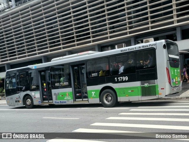 Viação Santa Brígida 1 1799 na cidade de São Paulo, São Paulo, Brasil, por Brenno Santos. Número da foto: #11164171.
