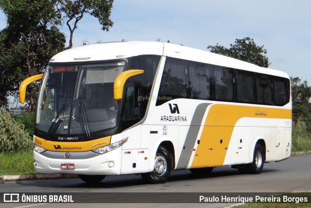 Viação Araguarina 11209 na cidade de Brasília, Distrito Federal, Brasil, por Paulo Henrique Pereira Borges. Número da foto: #11166127.