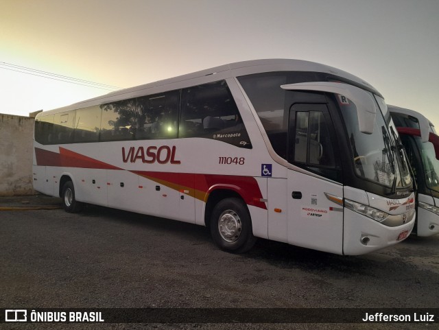 ViaSol Transportes Rodoviários 111048 na cidade de Araras, São Paulo, Brasil, por Jefferson Luiz. Número da foto: #11166782.