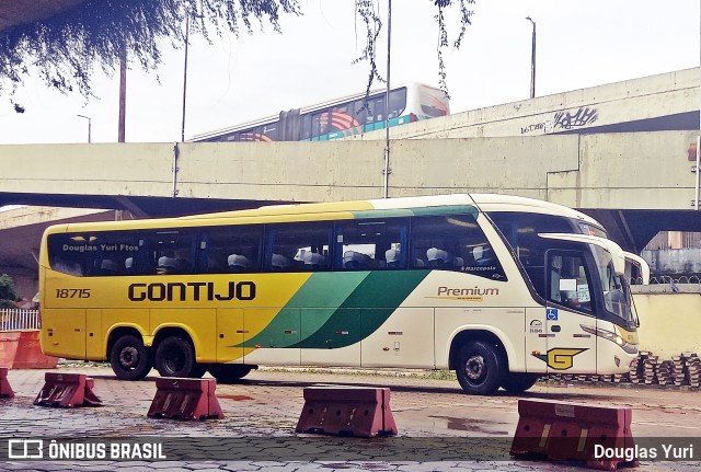 Empresa Gontijo de Transportes 18715 na cidade de Belo Horizonte, Minas Gerais, Brasil, por Douglas Yuri. Número da foto: #11166112.