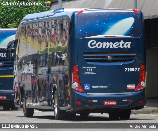 Viação Cometa 719577 na cidade de Rio de Janeiro, Rio de Janeiro, Brasil, por André Almeida. Número da foto: #11164311.