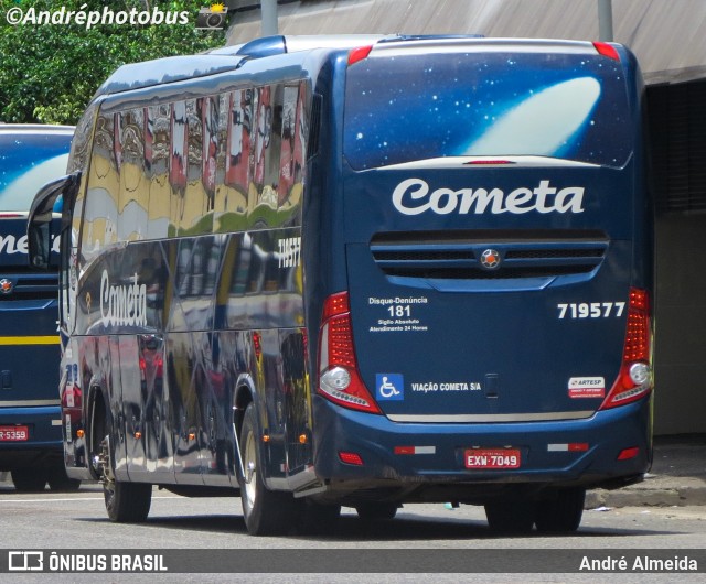 Viação Cometa 719577 na cidade de Rio de Janeiro, Rio de Janeiro, Brasil, por André Almeida. ID da foto: 11164311.