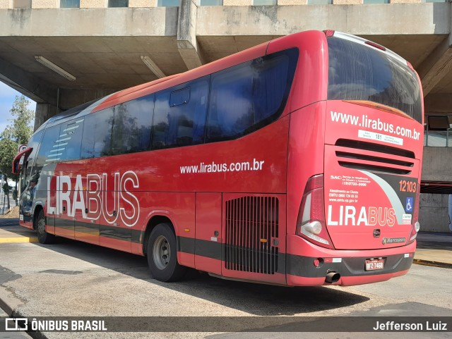Lirabus 12103 na cidade de Limeira, São Paulo, Brasil, por Jefferson Luiz. Número da foto: #11164960.