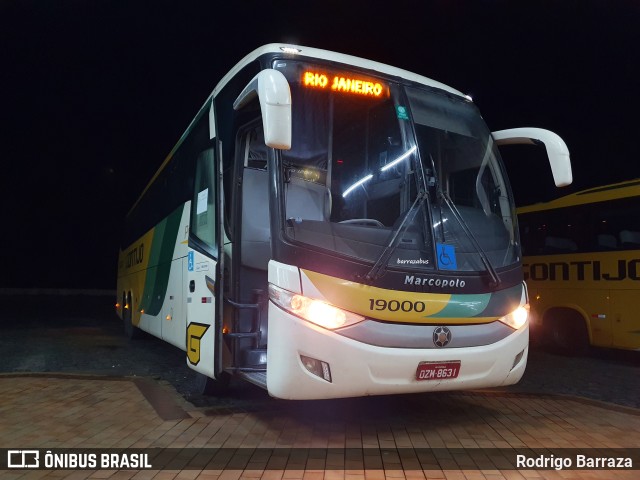 Empresa Gontijo de Transportes 19000 na cidade de Manhuaçu, Minas Gerais, Brasil, por Rodrigo Barraza. Número da foto: #11166051.