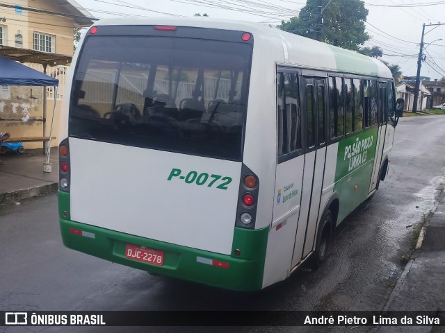 TRANSLAUF - Transporte Complementar de Lauro de Freitas P-0072 na cidade de Lauro de Freitas, Bahia, Brasil, por André Pietro Lima da Silva. Número da foto: #11165301.