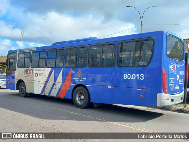Next Mobilidade - ABC Sistema de Transporte 80.013 na cidade de Rio Grande da Serra, São Paulo, Brasil, por Fabrício Portella Matos. Número da foto: #11165529.
