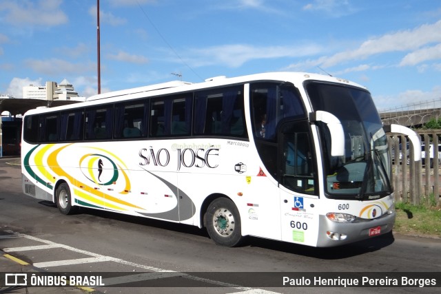 Expresso São José 600 na cidade de Porto Alegre, Rio Grande do Sul, Brasil, por Paulo Henrique Pereira Borges. ID da foto: 11166169.