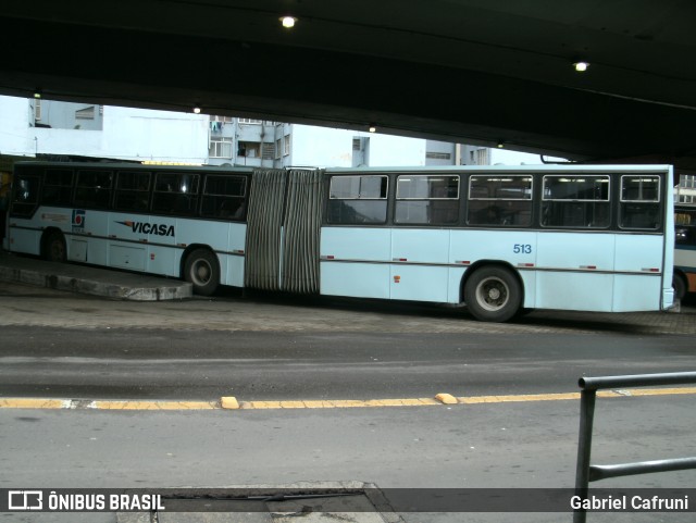 VICASA - Viação Canoense S.A. 513 na cidade de Porto Alegre, Rio Grande do Sul, Brasil, por Gabriel Cafruni. ID da foto: 11164331.