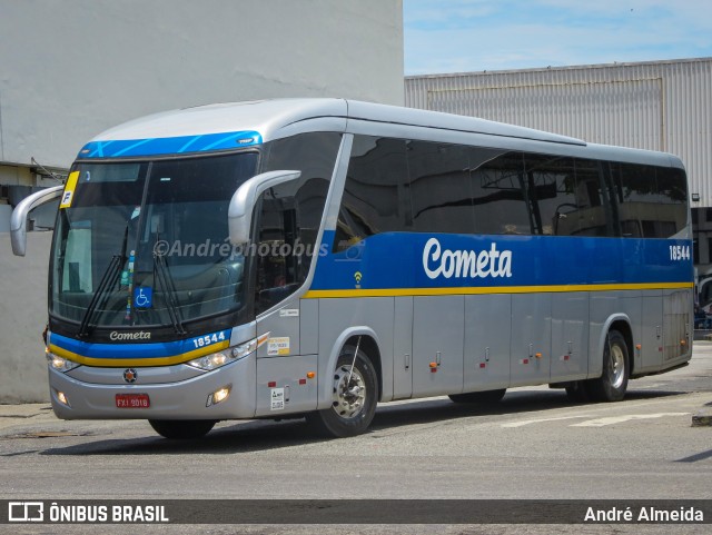 Viação Cometa 18544 na cidade de Rio de Janeiro, Rio de Janeiro, Brasil, por André Almeida. ID da foto: 11164295.