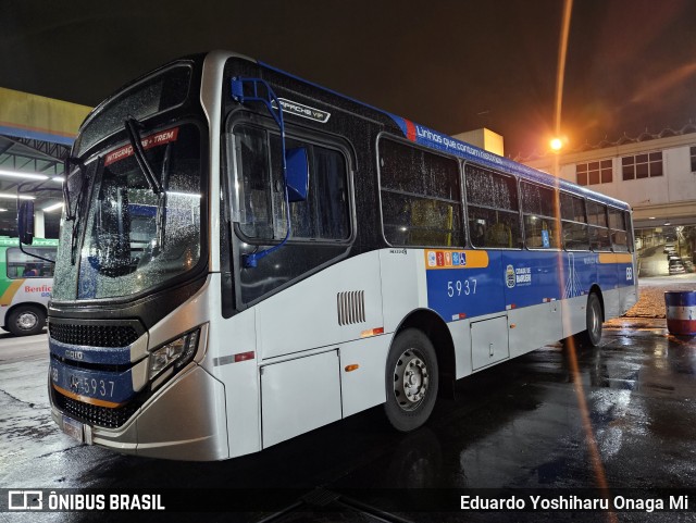 BB Transportes e Turismo 5937 na cidade de Santana de Parnaíba, São Paulo, Brasil, por Eduardo Yoshiharu Onaga Mi. Número da foto: #11164234.