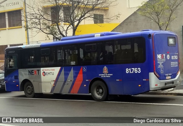 Next Mobilidade - ABC Sistema de Transporte 81.763 na cidade de São Paulo, São Paulo, Brasil, por Diego Cardoso da Silva. ID da foto: 11212612.