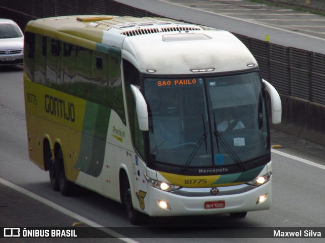 Empresa Gontijo de Transportes 18775 na cidade de Resende, Rio de Janeiro, Brasil, por Maxwel Silva. ID da foto: 11212869.