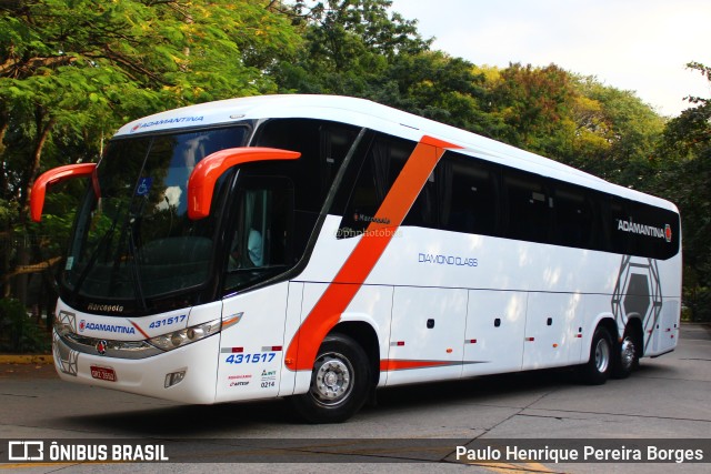 Expresso Adamantina 431517 na cidade de São Paulo, São Paulo, Brasil, por Paulo Henrique Pereira Borges. ID da foto: 11213644.