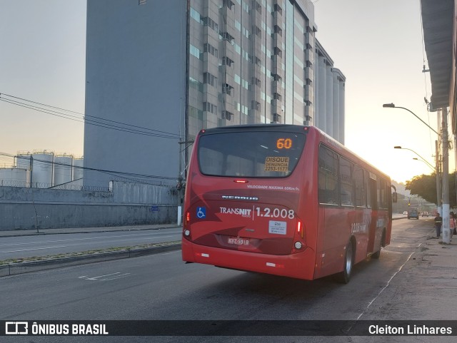 Transportes Peixoto 1.2.008 na cidade de Niterói, Rio de Janeiro, Brasil, por Cleiton Linhares. Número da foto: #11212599.