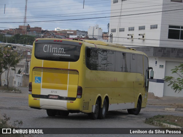Viação Itapemirim 8719 na cidade de Caruaru, Pernambuco, Brasil, por Lenilson da Silva Pessoa. Número da foto: #11214376.