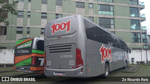 Auto Viação 1001 RJ 108.116 na cidade de Petrópolis, Rio de Janeiro, Brasil, por Zé Ricardo Reis. Número da foto: #11212934.