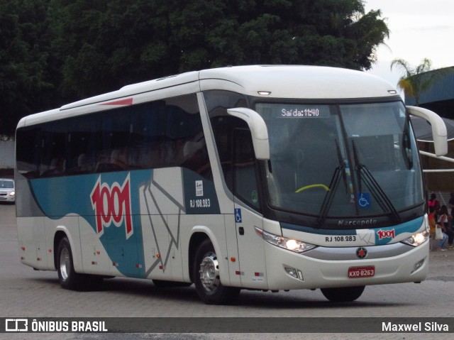 Auto Viação 1001 RJ 108.283 na cidade de Resende, Rio de Janeiro, Brasil, por Maxwel Silva. Número da foto: #11212896.