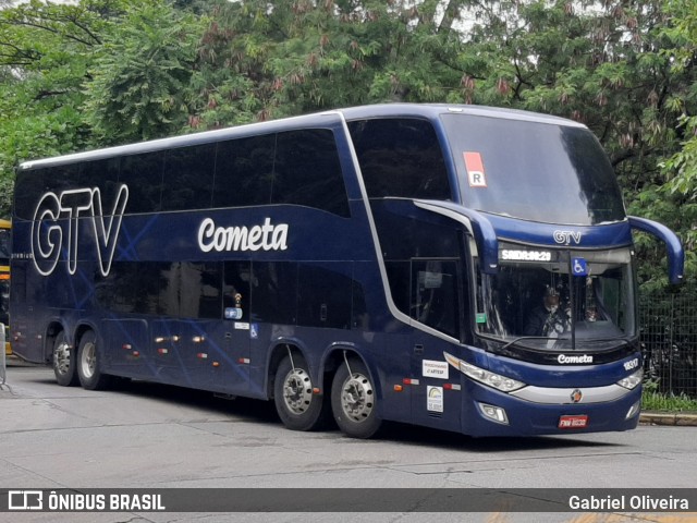 Viação Cometa 18317 na cidade de São Paulo, São Paulo, Brasil, por Gabriel Oliveira. Número da foto: #11213711.
